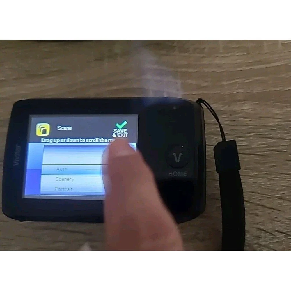 Vivitar* ViviCam *X137* (12.1 MP)(Zoom 4x) Digital Camera * Black*touch Screen*